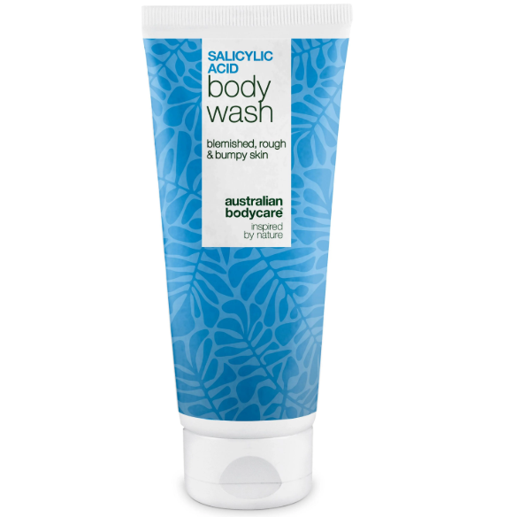 Australian Bodycare Salicylsyre Body Wash til uren hud på ryg baller og bryst
