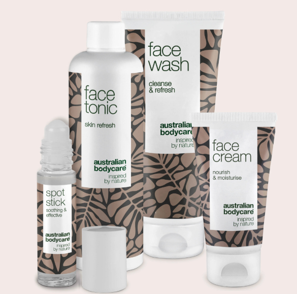 Australian Bodycare ansigtspakke mod bumser hudorme og uren hud