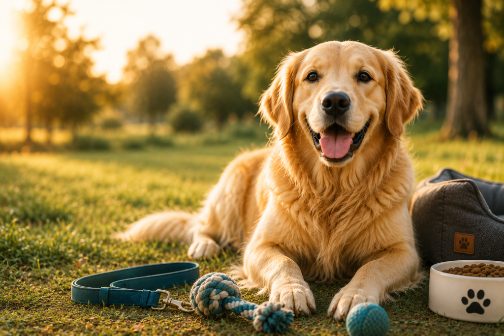 Golden Retriever – headerbillede til hundeguide